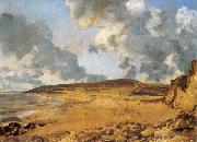 John Constable Weymouth Bay oil